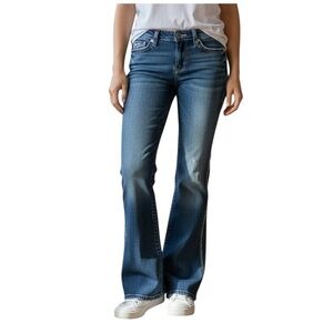 Big Star “LIV” boot cut distressed jeans size 26 regular